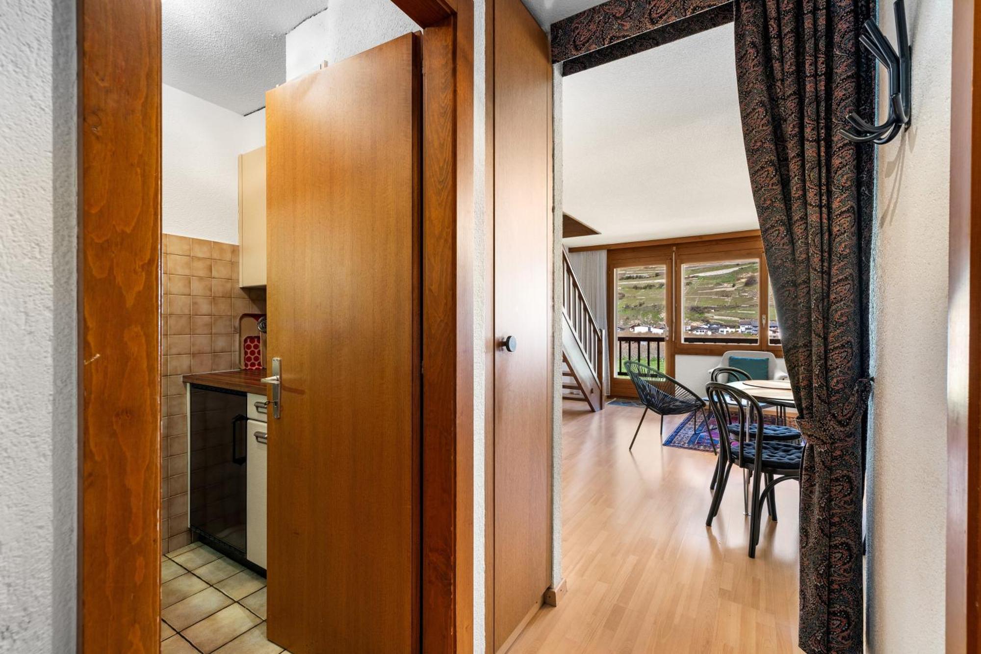Duplex Cosy Aux Bains De Saillon Apartman Kültér fotó